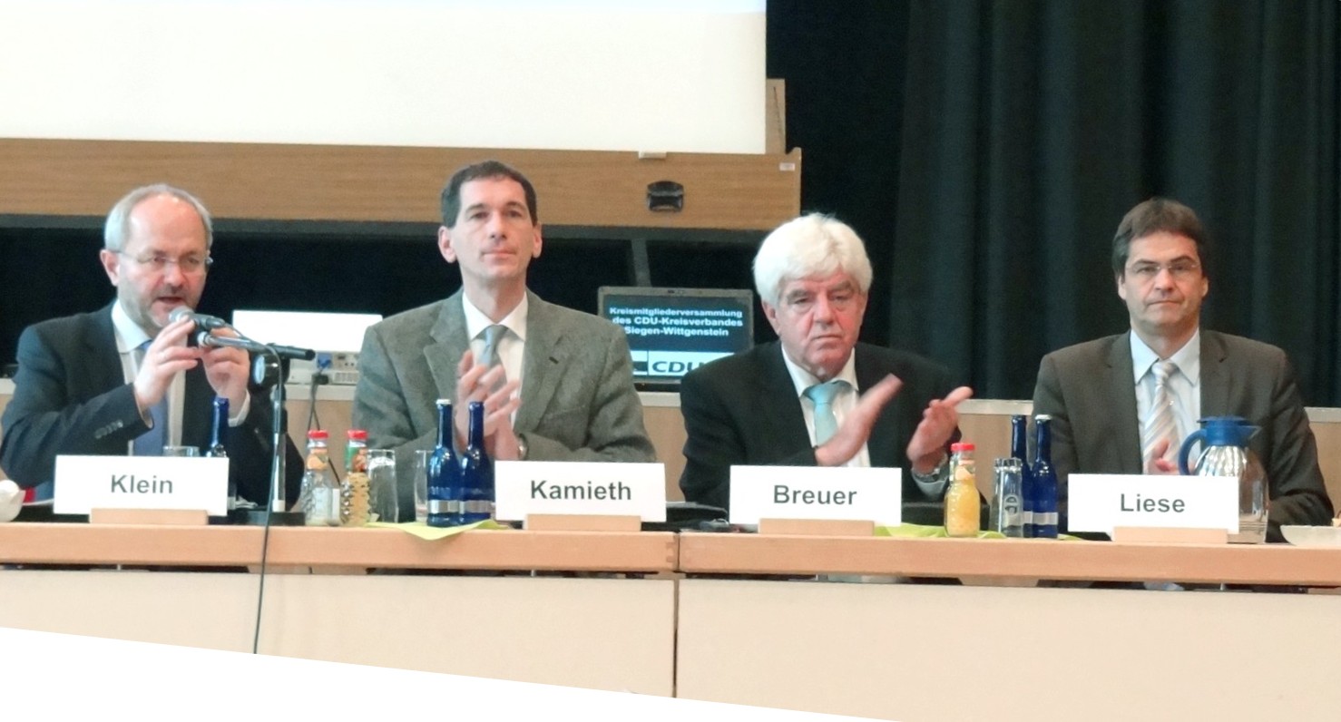 Paul Breuer soll wieder Landrat werden